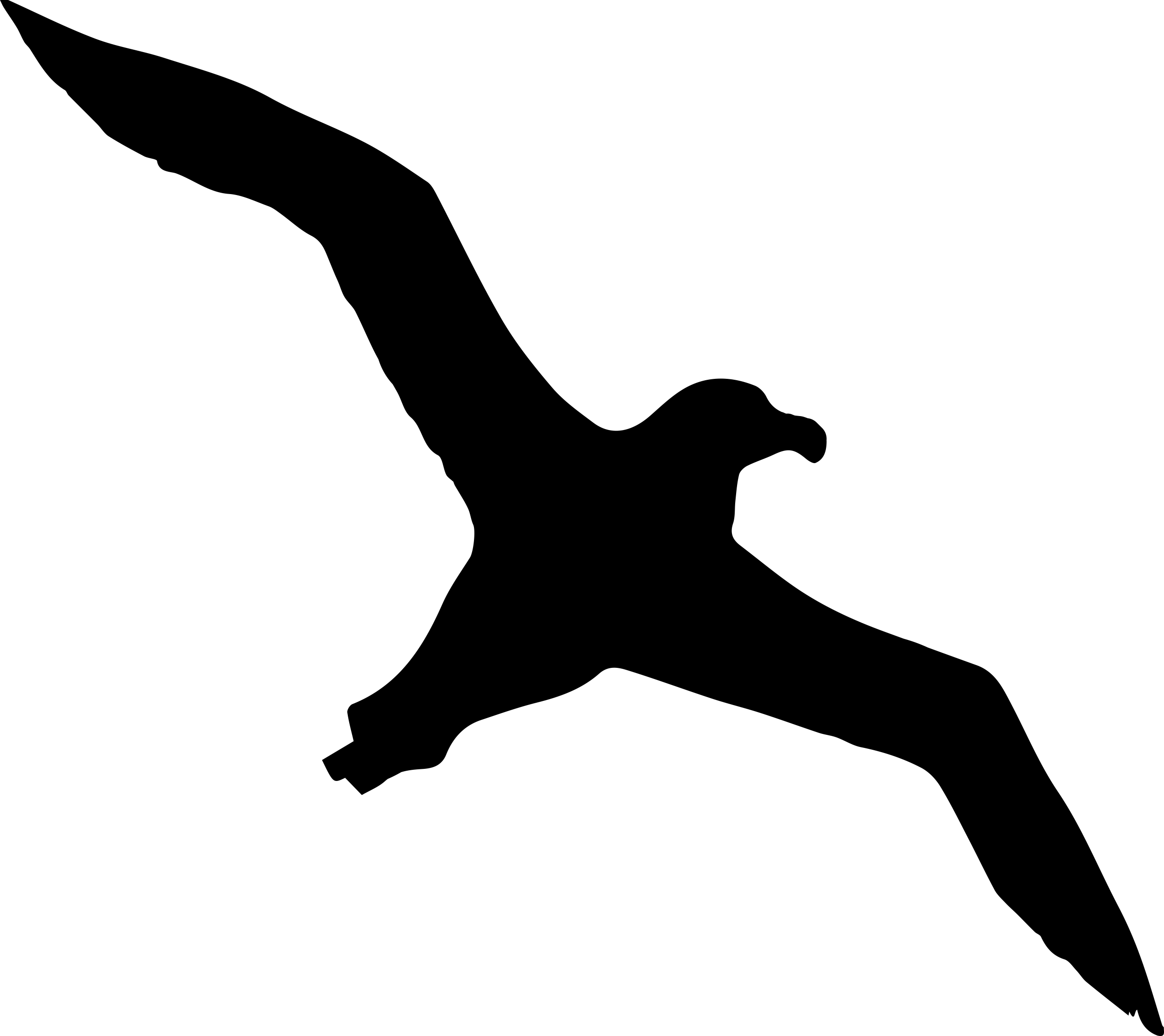 Bird Albatross Flying Shape Outline Drawing Svg Vector Free Vectors